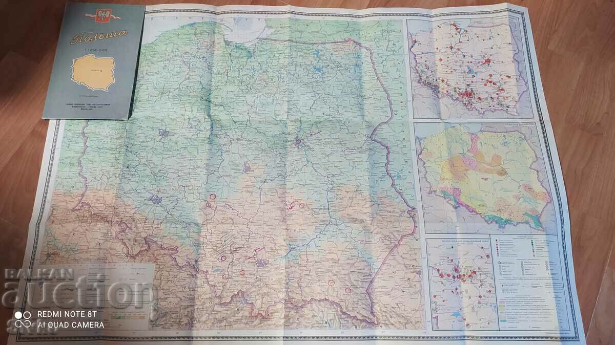 Auction Map of Poland Auction Map of Poland