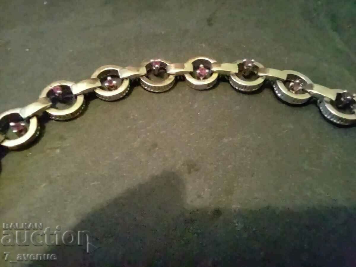 BRACELET made of silver with Rubies, sample 925, 1.04.2024 - 5 BRACELET made of silver with Rubies, sample 925, 1.04.2024 - 5
