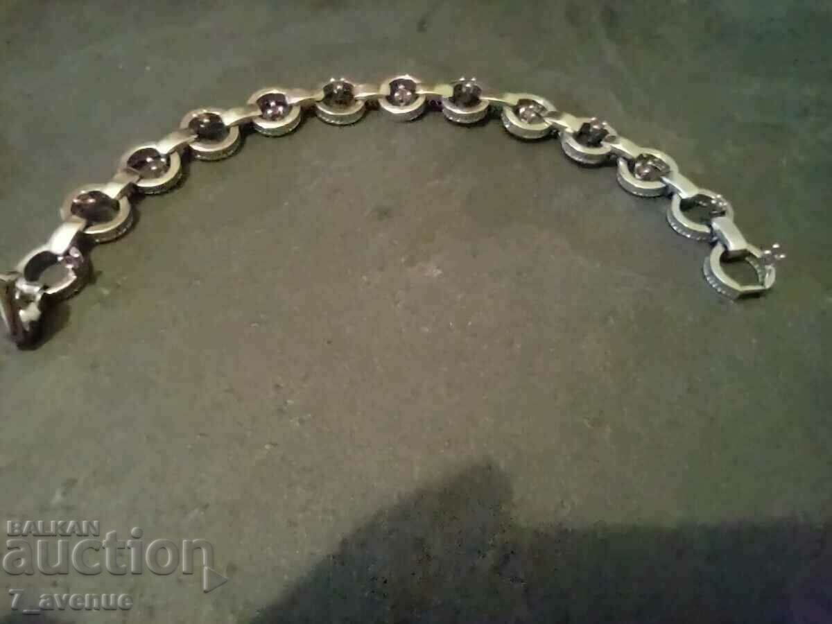 BRACELET made of silver with Rubies, sample 925, 1.04.2024 - 6 BRACELET made of silver with Rubies, sample 925, 1.04.2024 - 6