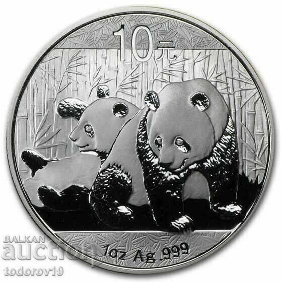 30 g Silver Chinese Panda 2010