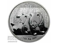 30 g Silver Chinese Panda 2010