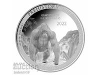 1 oz Silver Prehistoric Life 2022 - Congo