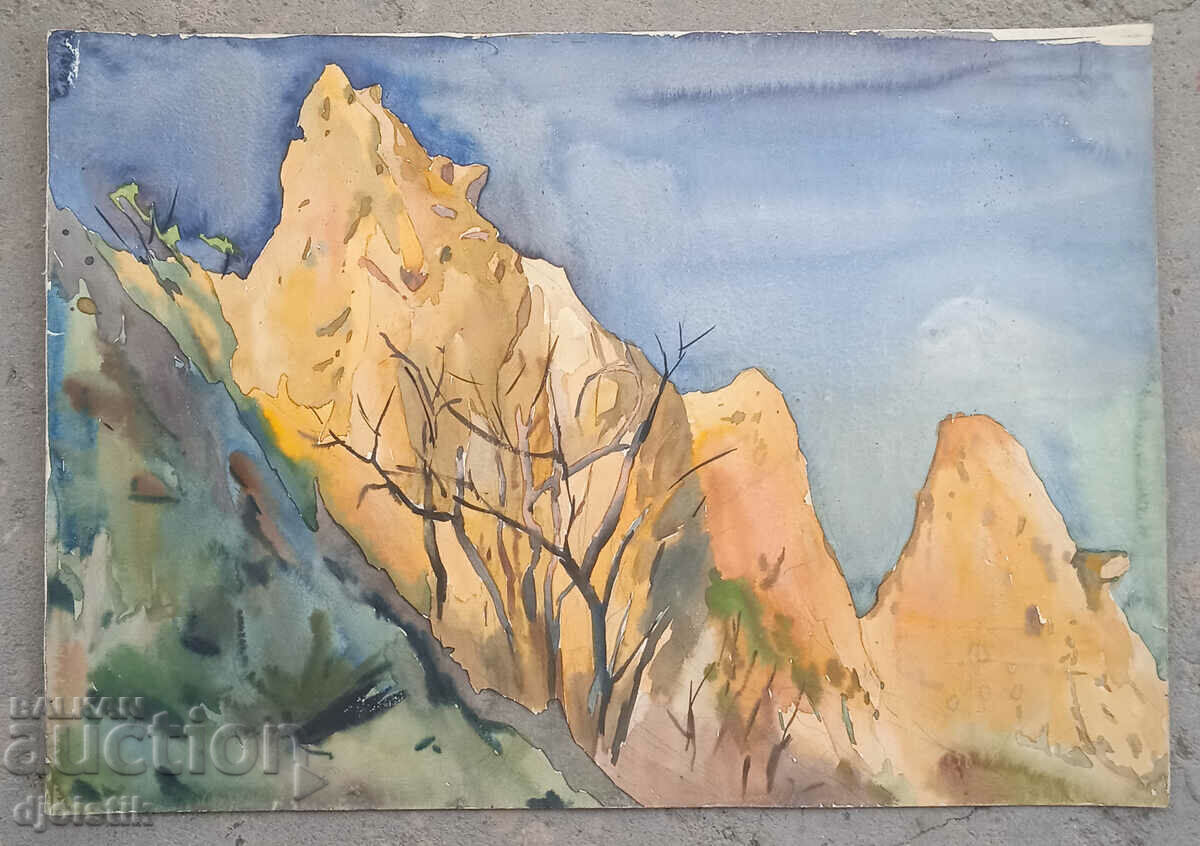 Melnik watercolor with price 69.00 BGN | € 35.28