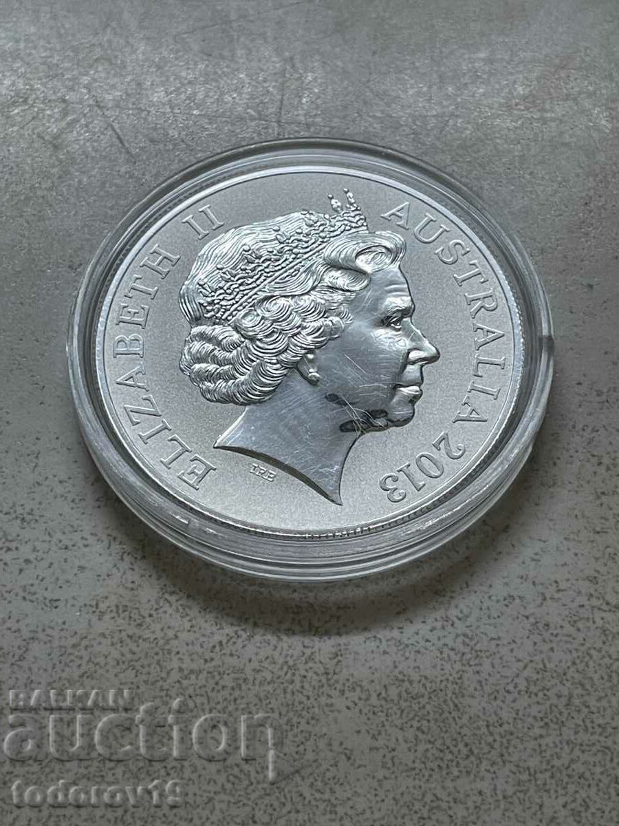 Auction  1 oz Silver Australian Saltwater Crocodile 2013