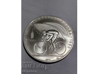 10 ruble Rusia URSS 1978 Olimpiada de argint.