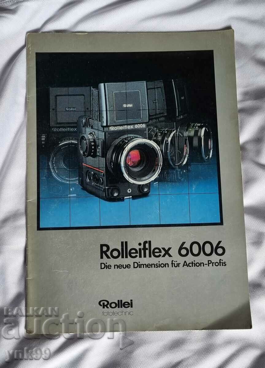 Κατάλογος ROLLEIFLEX 6006