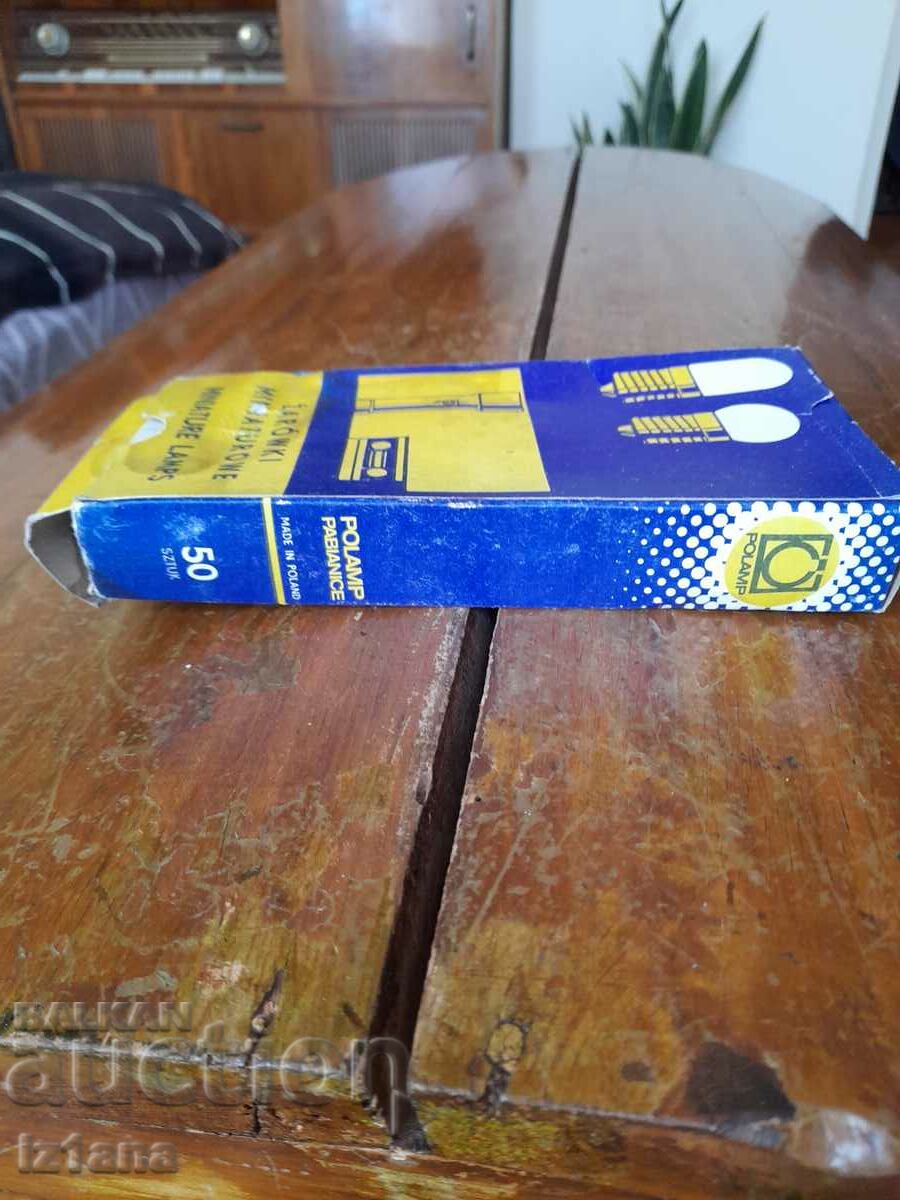Old Polamp bulbs with price 85.00 BGN | € 43.46