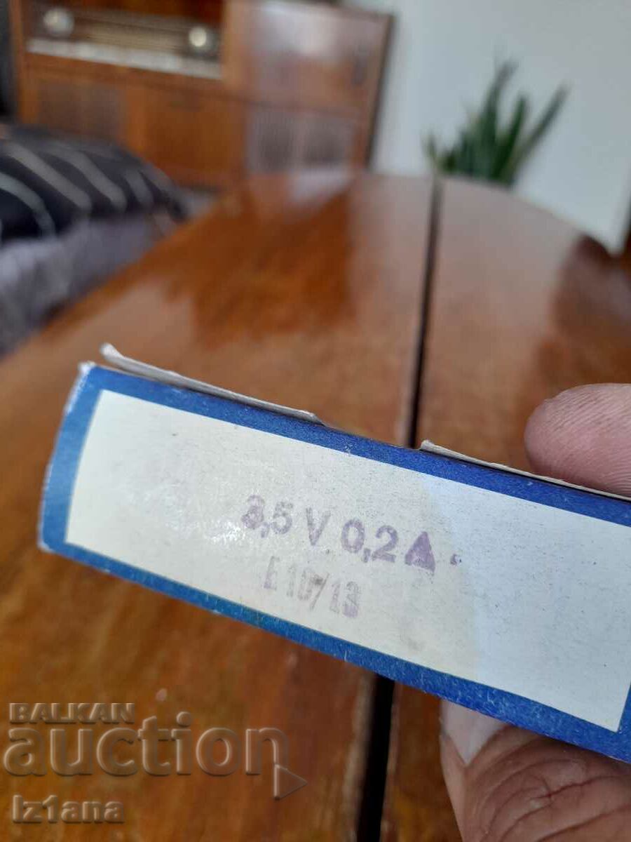 Old Polamp bulbs - 5