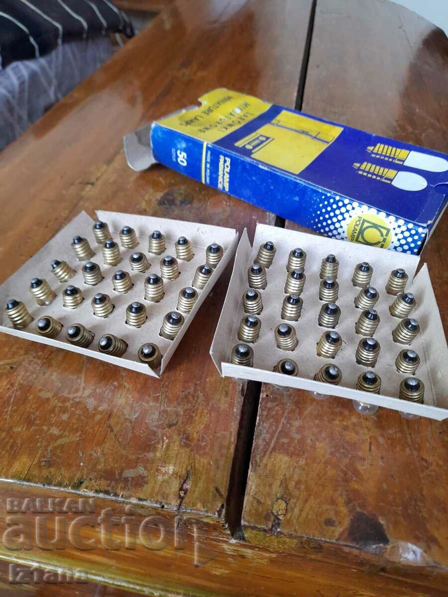 Old Polamp bulbs - 7