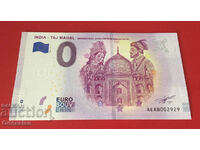 INDIA - TAJ MAHAL - банкнота от 0 евро / 0 euro