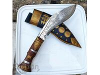 Nepalese kukri blade handle buffalo horn perfect unique