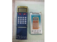 Calculator "Sunway - SB-765A" working
