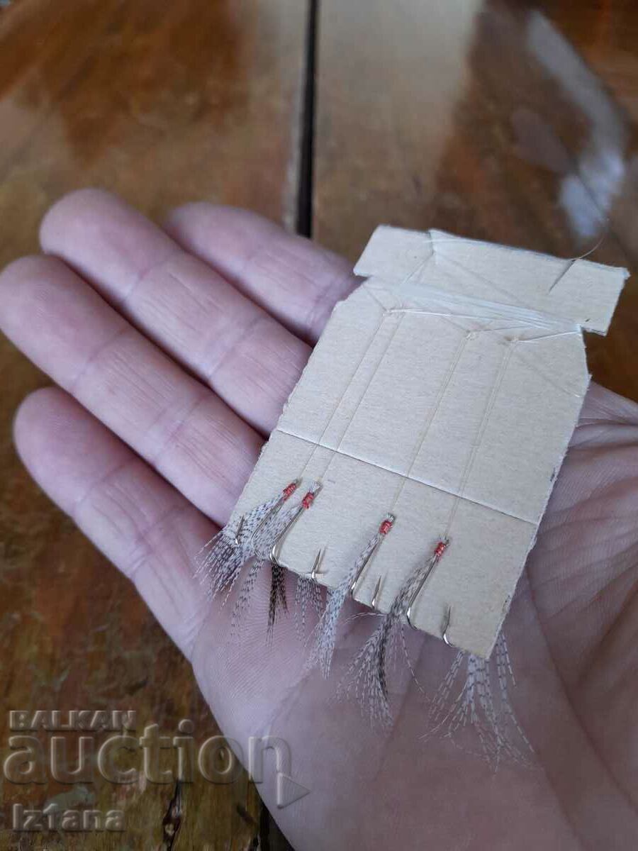 Auction Old fishing flies Auction Old fishing flies