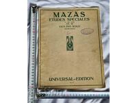 Sheet music MAZAS ETUDES SPECIALES OP.36, violin notes