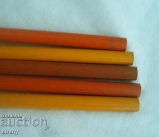 Old pencils, 5 pieces with price 6.00 BGN | € 3.07 Old pencils, 5 pieces with price 6.00 BGN | € 3.07