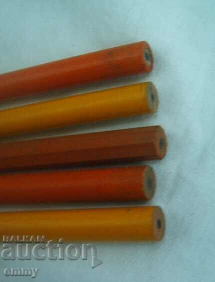 Auction Old pencils, 5 pieces Auction Old pencils, 5 pieces