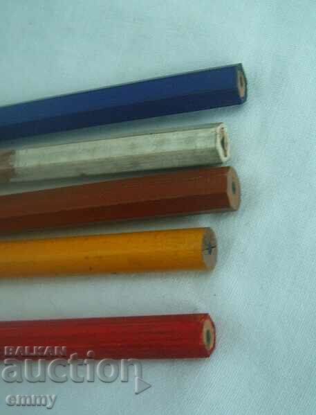 Auction Old pencils, 5 pieces Auction Old pencils, 5 pieces