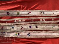 Old woven wool belt from costume-1