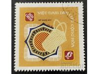 Vietnam de Nord 1968 6x. timbru poștal folosit. ...