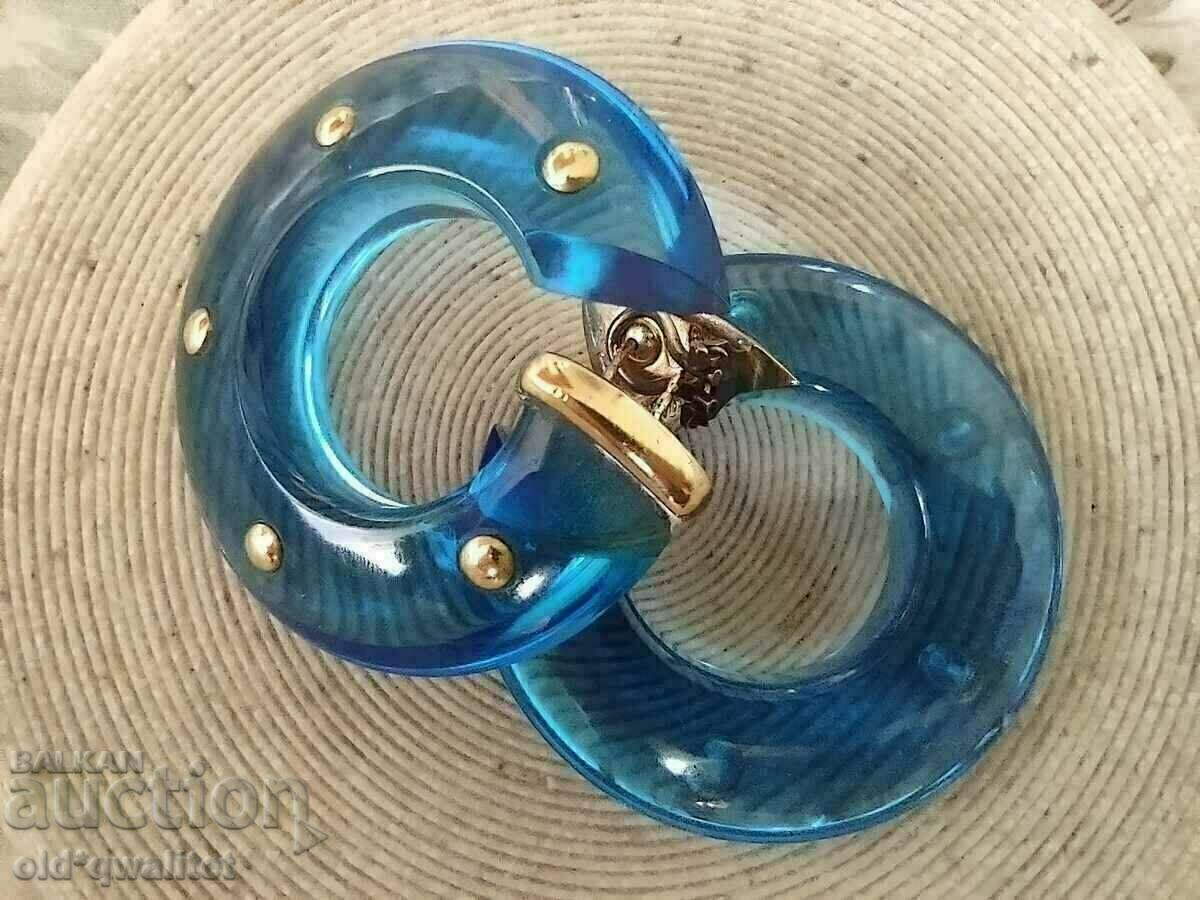 Designer earrings, sterling silver, studs Designer earrings, sterling silver, studs