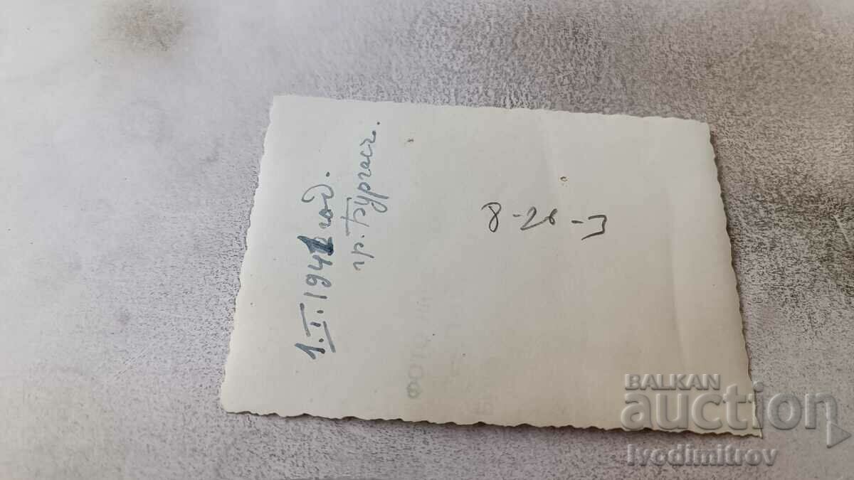 Photo Burgas Officers and two men on a walk 1941 with price 3.45 BGN | € 1.76 Photo Burgas Officers and two men on a walk 1941 with price 3.45 BGN | € 1.76