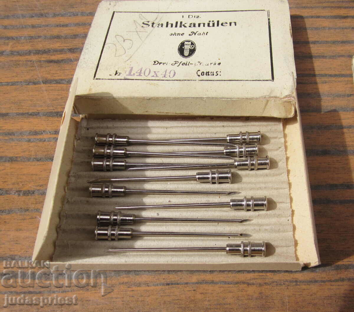 Ιατρικές Βελόνες Γερμανικού Στρατιωτικού Πεδίου Β' Παγκοσμίου Πολέμου - 5