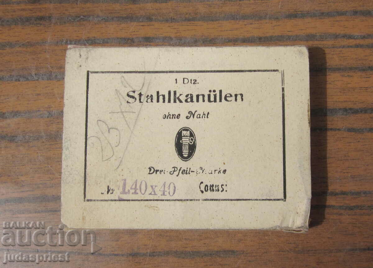 WWII German Military Field Medical Needles