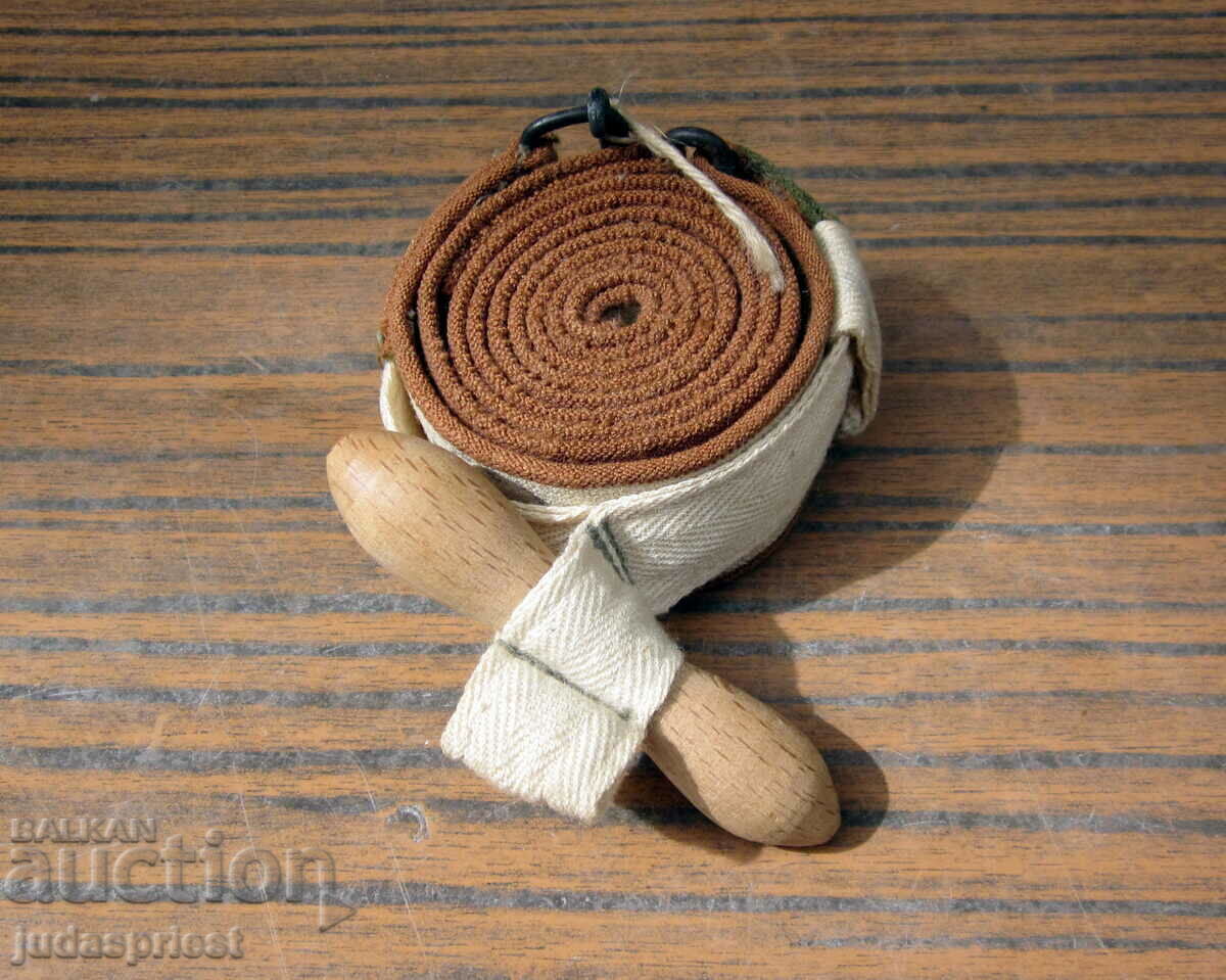 World War II Bulgarian military field medical tourniquet