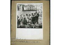 1963 Obicei de nuntă din satul Nevsha, fotografie foto costume