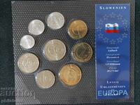 Словения 1993-2006 - Комплектен сет от 9 монети , UNC