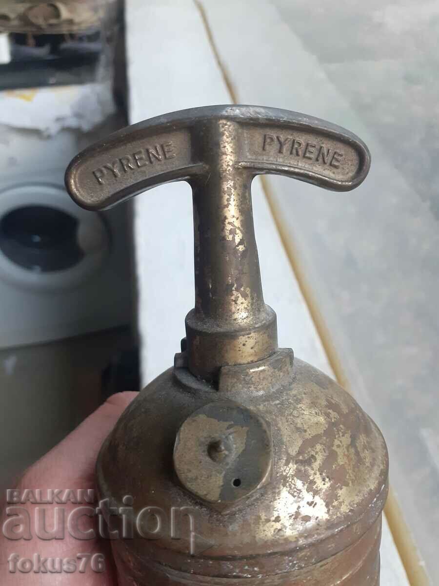 Auction Old American Bronze Fire Extinguisher Auction Old American Bronze Fire Extinguisher