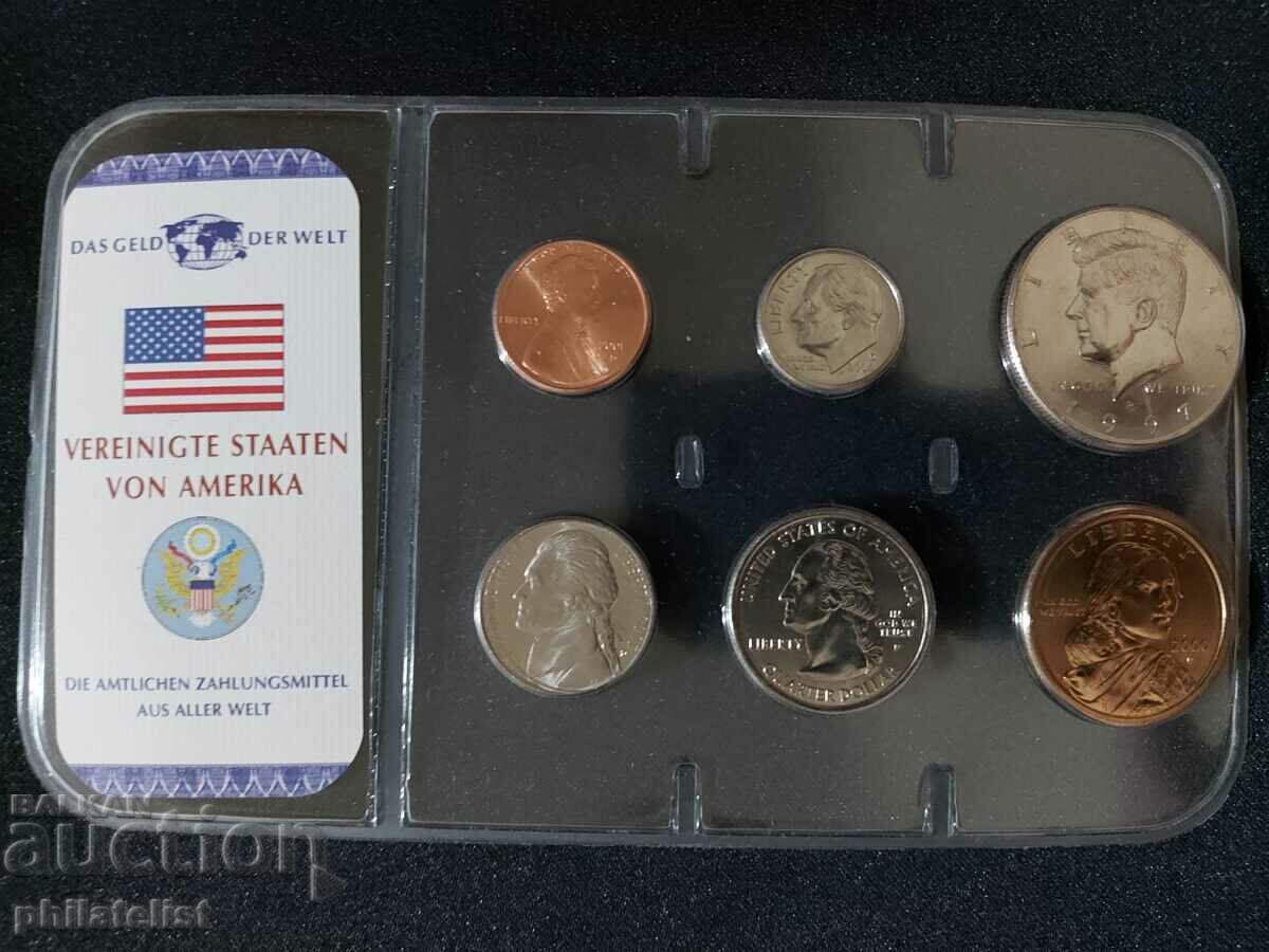 Комплектен сет - САЩ от 6 монети - 1997 - 2006