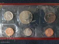 Set complet - SUA de 6 monede - 1987