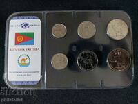Ολοκληρωμένο σετ - Ερυθραία 1991, 6 νομίσματα