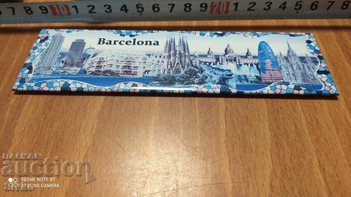 Barcelona fridge magnet