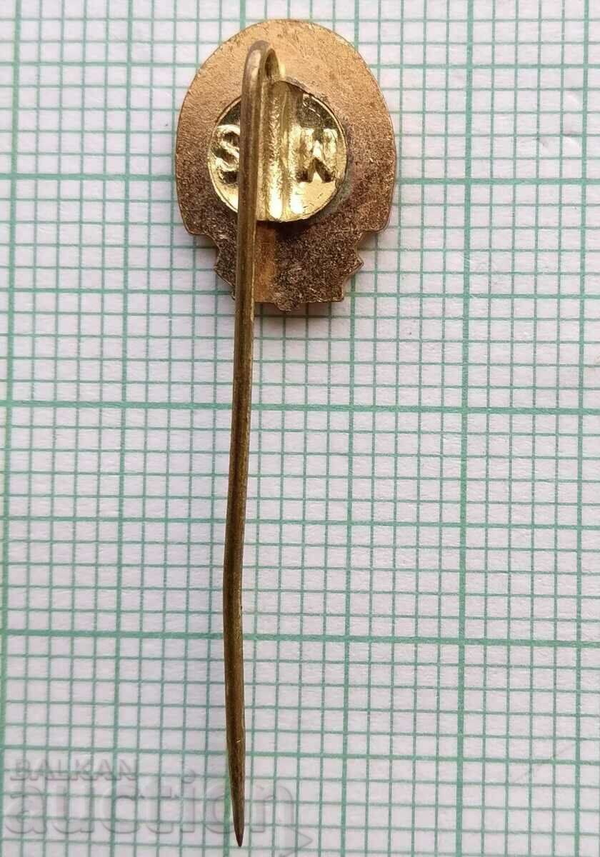 Auction 15485 Badge - UTC - bronze enamel Auction 15485 Badge - UTC - bronze enamel