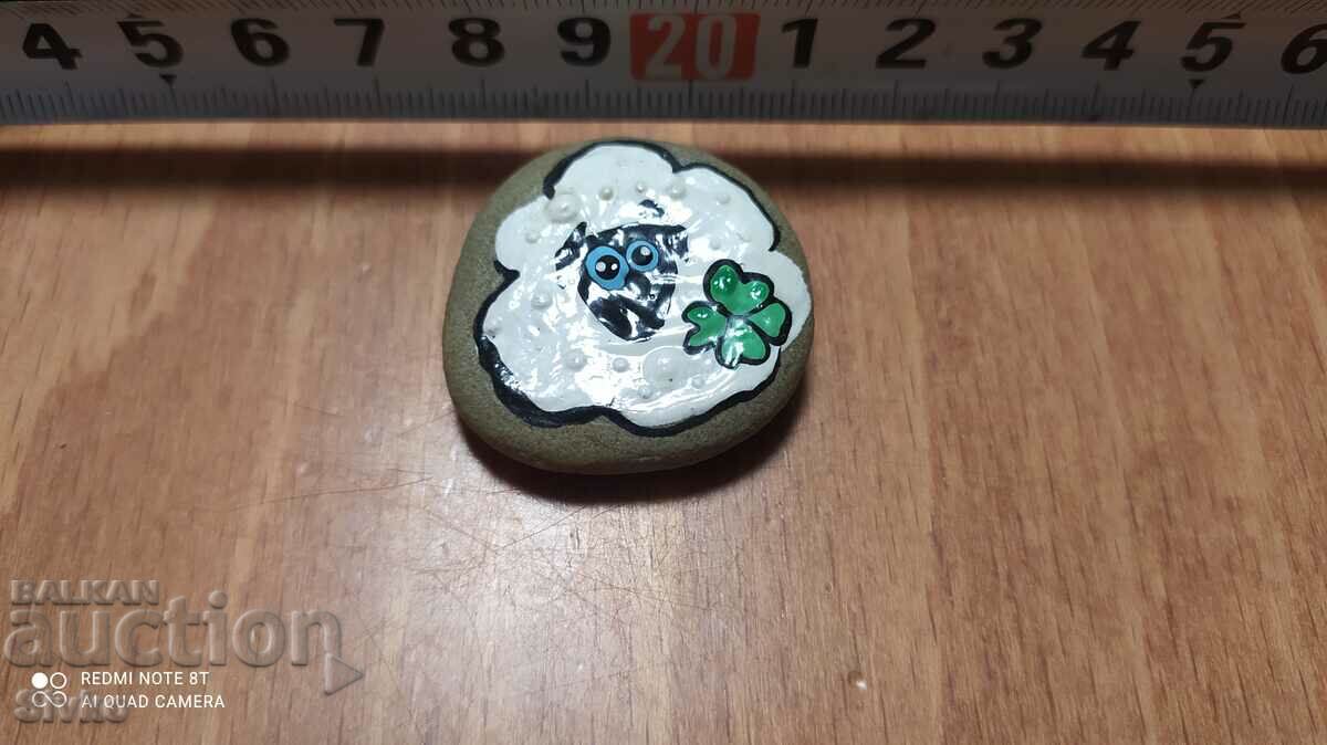Magnet pentru frigider Seastone Sheep Four Leaf Clover