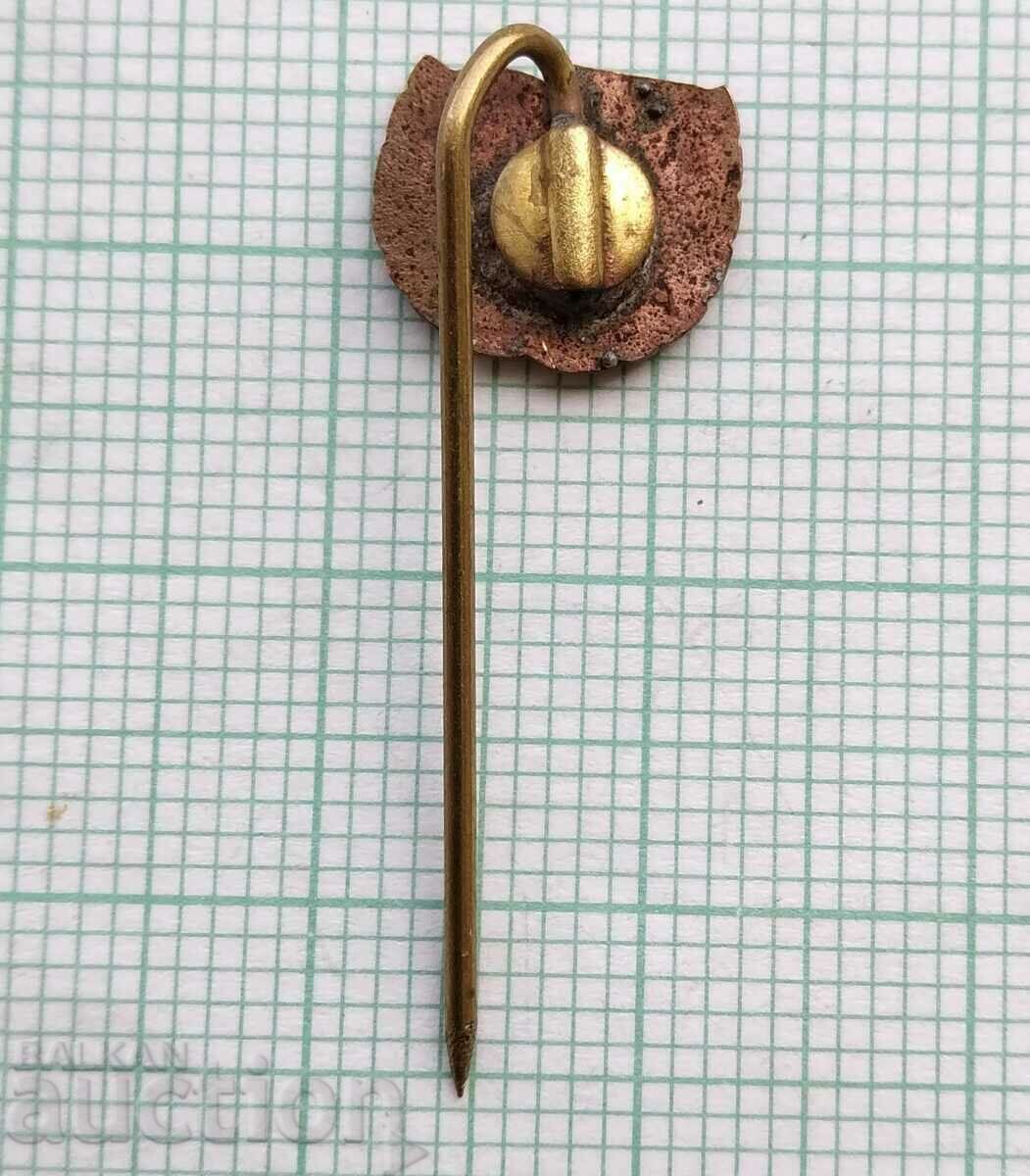 Auction 15487 Badge - ZSMP Poland - bronze enamel Auction 15487 Badge - ZSMP Poland - bronze enamel