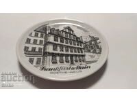 Frankfurt am Main souvenir plate