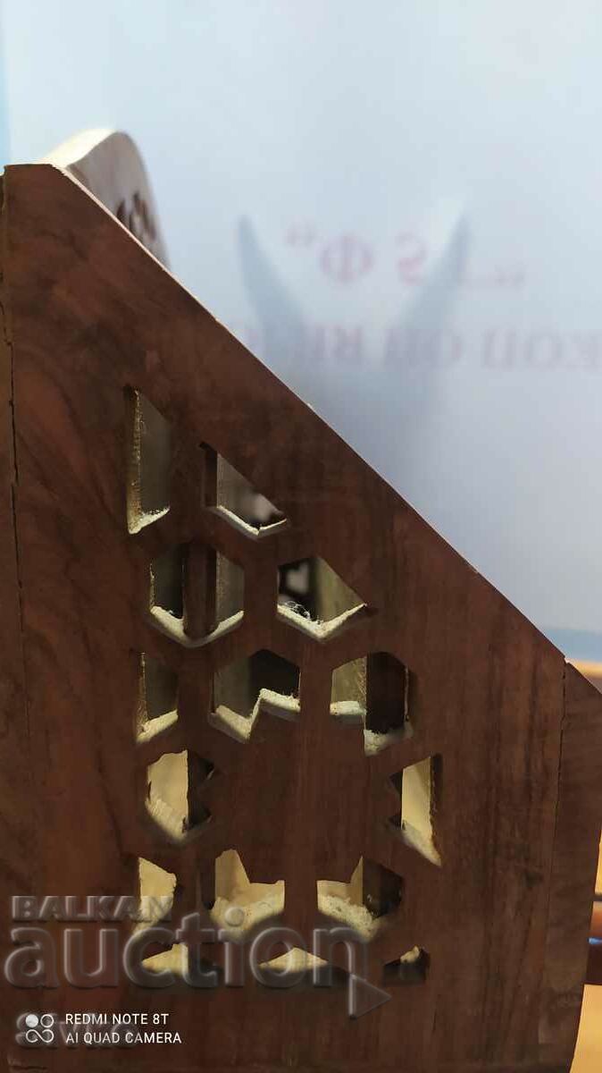 Stand large wooden openwork carving - 5