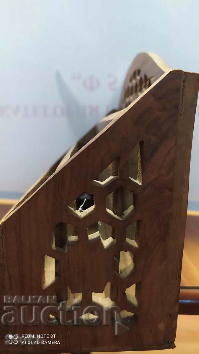 Stand large wooden openwork carving - 6