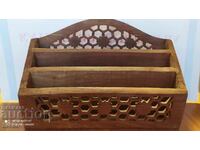 Stand large wooden openwork carving