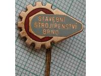 15498 Construction engineering Brno Czech Republic - bronze enamel