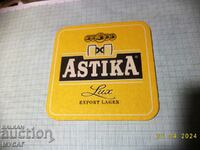 BEER PADS PRESSED CARDBOARD, ASTIKA Lux EXPOT LAGER