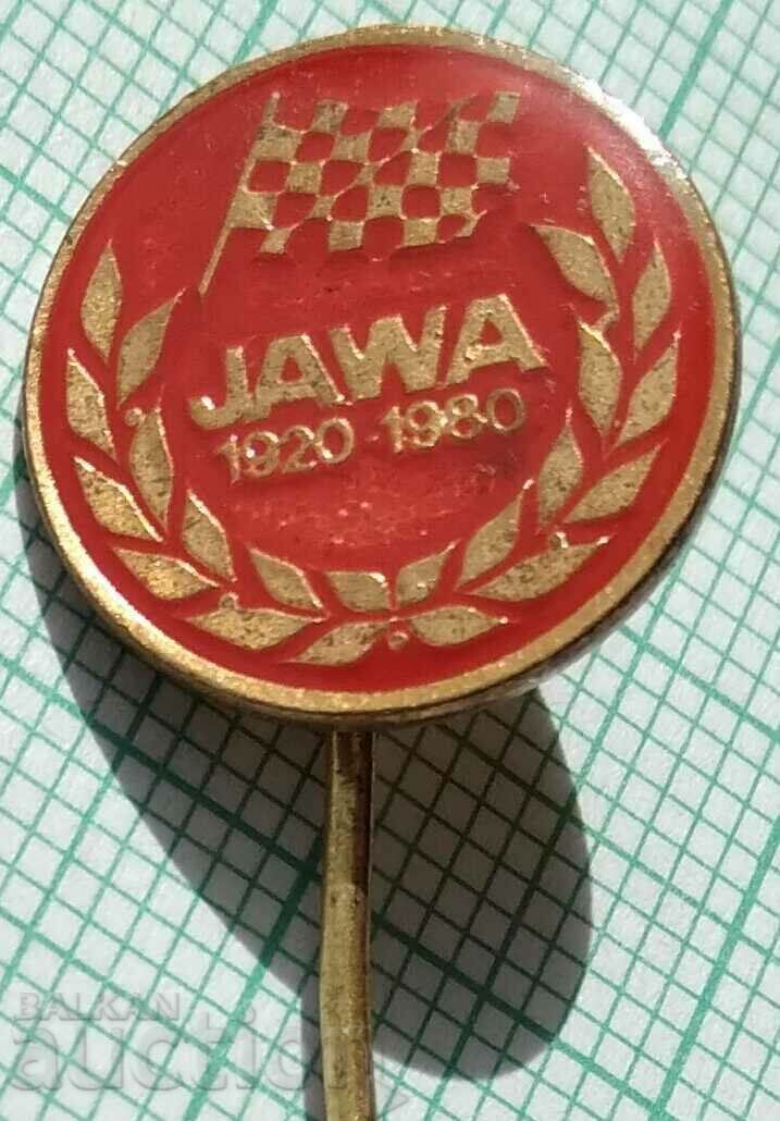15510 Badge - μοτοσυκλέτες 60g JAWA Τσεχοσλοβακία - Java