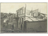 България, Пловдив, разрушена къща от земетреслението
