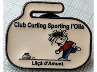 15518 Insigna - Curling