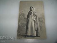 Стара снимка-картичка медицинска сестра снимана 1912г.