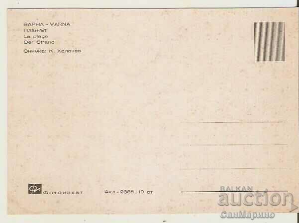 Card Bulgaria Varna Beach 7* with price 0.90 BGN | € 0.46 Card Bulgaria Varna Beach 7* with price 0.90 BGN | € 0.46