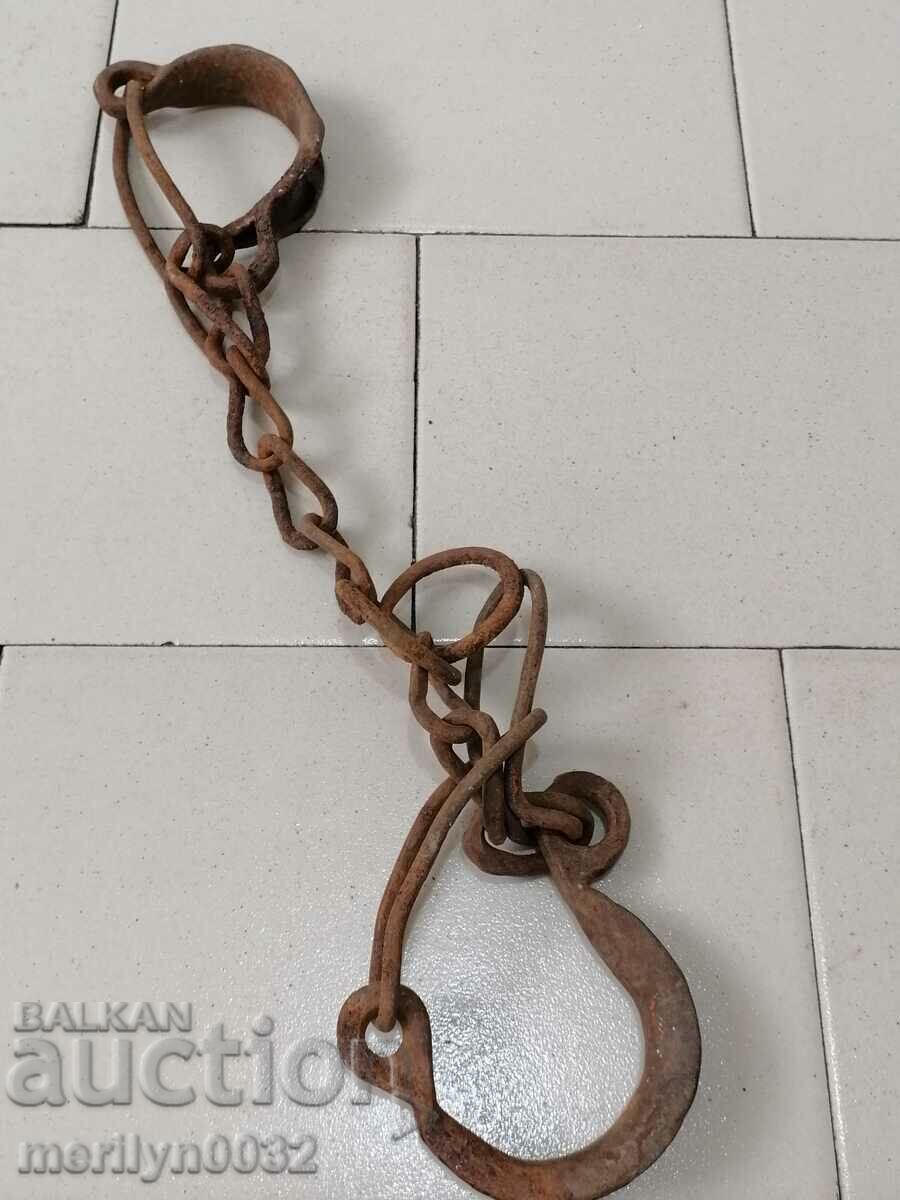 Shackles, fetters, shackles, handcuffs, chain, wrought iron - 7 Shackles, fetters, shackles, handcuffs, chain, wrought iron - 7